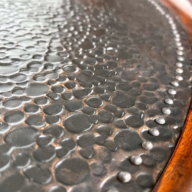 Maitland Smith Pub Game Room Mahogany Table For Sale - Image 9 of 12