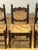 Textile 4 Vintage Mexican Wood & Woven Rush Seat Chairs For Sale - Image 7 of 10
