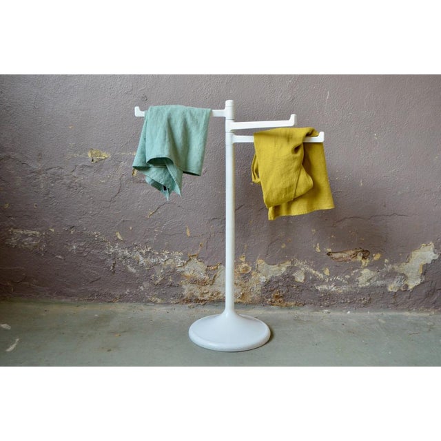 Contemporary Space Age Bathroom Towel Rack For Sale - Image 3 of 14