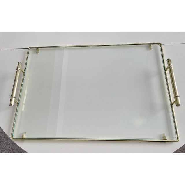 Mid 20th Century Hollywood Regency Faux Bamboo Brass Breakfast in Bed Lap Tray For Sale - Image 4 of 12