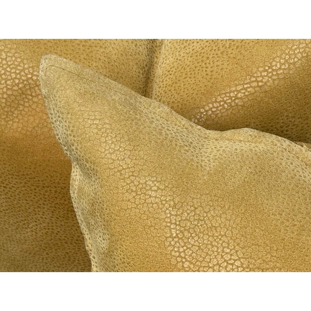 Kuba Cloth Decorative Pillows, Pair For Sale - Image 11 of 12