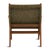 Green Faux Rope & Teak Side Chair For Sale - Image 4 of 6