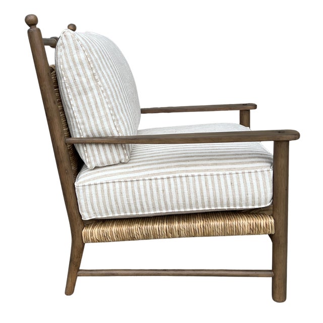 Cr Laine June Rush Chair and Ottoman Set For Sale In Atlanta - Image 6 of 13