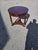 21st Century French Empire Plum Mahogany Round Table. For Sale In Philadelphia - Image 6 of 16