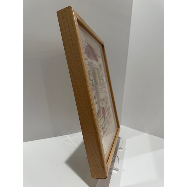 Alicia Bailey & Melinda Lag “Tree” Signed Mixed Media Print 2008 Framed For Sale In Atlanta - Image 6 of 9