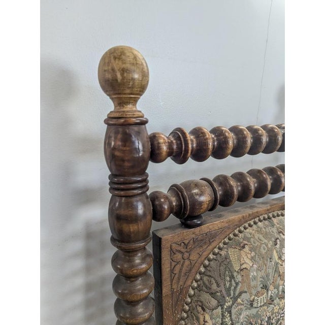 Brutalist Spool Chair, 1880s For Sale - Image 6 of 9