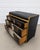1950s Vintage Art Deco Custom "Dancer" 3 Drawer Waterfall Dresser With Gold Hardware For Sale - Image 5 of 6