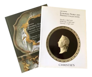 Christie’s European Noble Catalogs, - a Pair