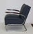 Blue Chrome Tubular Steel S 411 Cantilever Armchair from Thonet, 1930s For Sale - Image 8 of 8