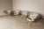 Mid-Century Modern French Wrought Iron Lounge Garden Chairs with Spiral Armrests, 1950, Set of 4 For Sale - Image 3 of 16