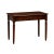 Italian 1890s Walnut Side Table with Elm Marquetry Star, Drawer and Turned Legs For Sale - Image 4 of 12