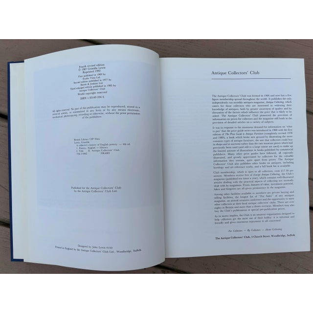 Vintage "A Collector's History of English Pottery" Hardcover Book For Sale - Image 6 of 12