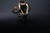 1990s Big Cat Skull Sculpture on Black Display Stand, 1990s For Sale - Image 5 of 10