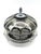 1970s Large Space Age Smoked Glass and Chrome Ceiling Light from Hillebrand Leuchten, Germany, 1970s For Sale - Image 5 of 18