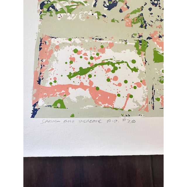 Walter Darby Bannard 1934–2016 Spring and Increase 1980 screenprint in colors image: 22⅝ h × 34¼ w in (57 × 87 cm) sheet:...