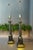 Pair of 1940s Large Neoclassical Brass & Marble Lamp For Sale - Image 10 of 10