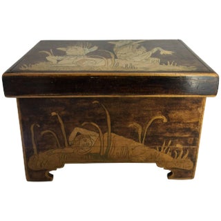 1900s Aesthetic Movement Trinket Box For Sale