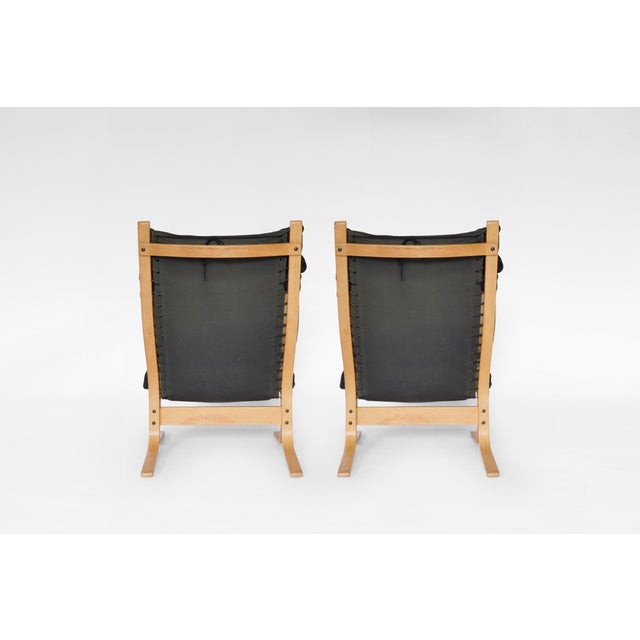 Ingmar Relling High Back Siesta Lounge Chair by Ingmar Relling for Westnofa, Set of 2 For Sale - Image 4 of 9