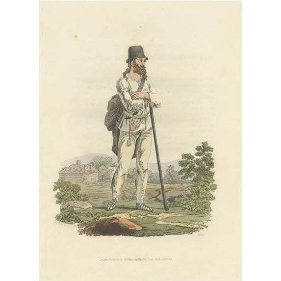 A Peasant of Hermannstadt, Sibiu, Transylvania, 1804, Print For Sale