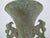 Chinese Archaic Bronze Ware Fengshui Ritual Vessel Hu Vase With Dragon Handles For Sale - Image 9 of 14