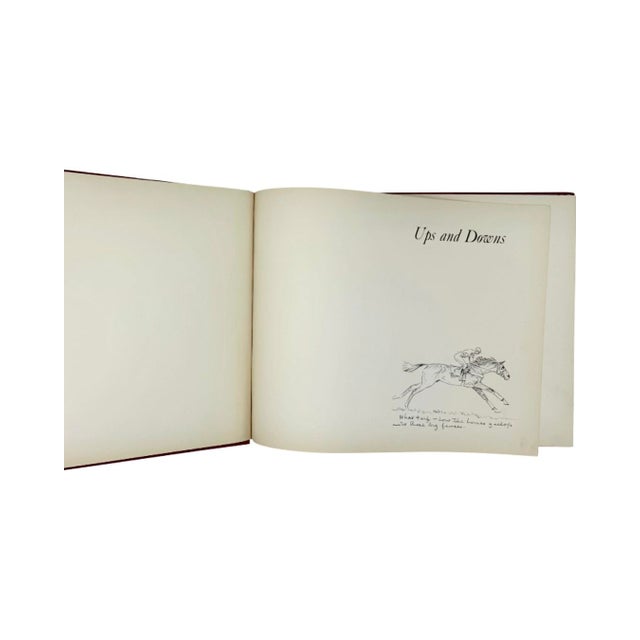 Red Ups and Downs by Paul Brown 1936 First Edition Equestrian Hardcover Book For Sale - Image 8 of 16