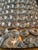 Antique Crystal Basket Chandelier Brass Directoire Style Restored Empire Italy For Sale - Image 6 of 11