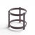 Wood Roger Sprunger for Dunbar Mid Century Mahogany and Glass Top Side Table For Sale - Image 7 of 7