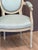 Late 18th Century Gustav III White-Painted and Upholstered Chair For Sale - Image 4 of 10