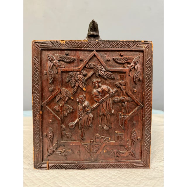 Antique Chinese Mahjong Set in Carved Dragon-Motif Wood Case, Early 20th Century For Sale In Philadelphia - Image 6 of 15