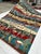 Multicolor Afghan Pictorial Bird & Tree Hand-Knotted Wool Rug - 9'7" X 6'9" For Sale - Image 4 of 15