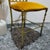 Vintage Italian Chiavari Chair in Brass with Yellow Velvet Upholstery, 1950s For Sale - Image 4 of 12