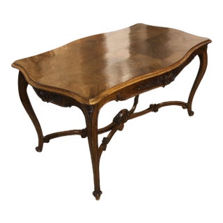 Antique Hand-Carved and Shaped Center Table For Sale