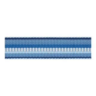 Sample - Schumacher Primavera Tape Narrow in Sea For Sale