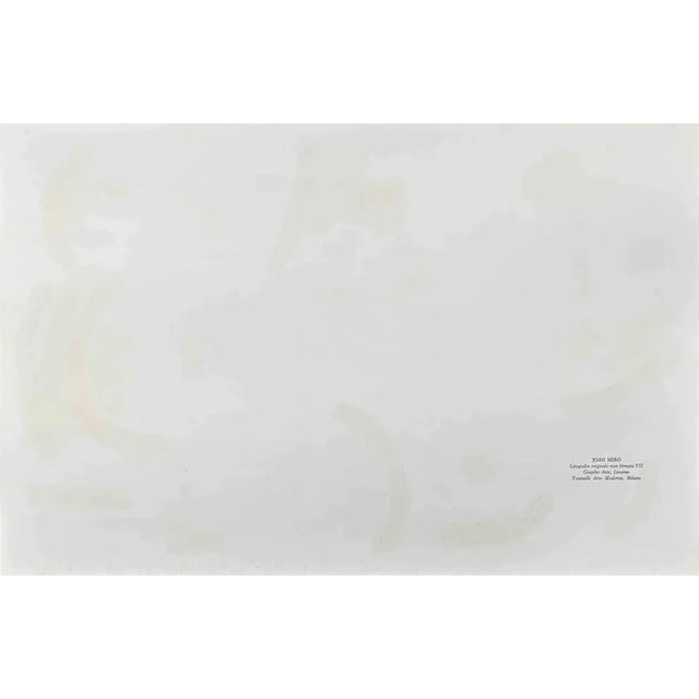 Miró lithographe i - plate vii is a vintage lithograph realized by joan miró in 1972. Perfect conditions. It comes from...