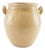 Antique Swedish Light Beige Stoneware Vase by Höganäs For Sale