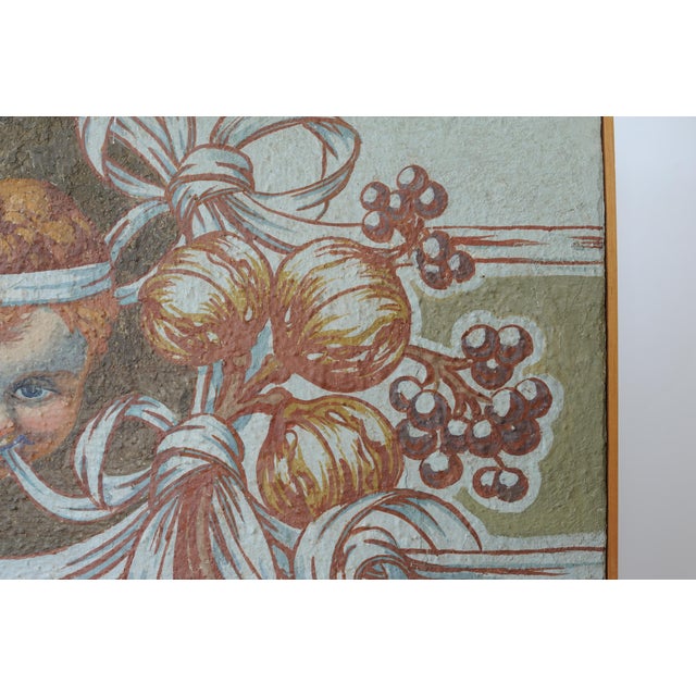 Frescoes, Originals on Canvas, 1950s, Canvas For Sale - Image 12 of 17