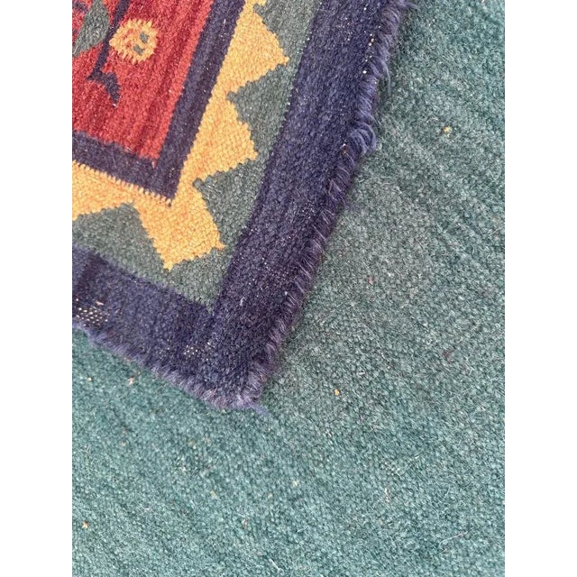 Vintage Gabbeh Style Rug, 2000s For Sale - Image 10 of 11
