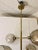 Modern Arteriors Modern Brass Finished Norwich Chandelier For Sale - Image 3 of 6