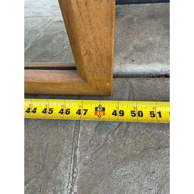 1960s Solid Wood Mirror For Sale - Image 5 of 7