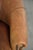 Brown Vintage Worn Sheepskin Club Armchair For Sale - Image 8 of 14