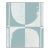 Sample - Schumacher x Backdrop The Cloisters Panel Set in Soft Blue For Sale