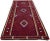Turkish Mid-20th Century Turkish Kilim Red Handmade Geometric Wool Rug For Sale - Image 3 of 10