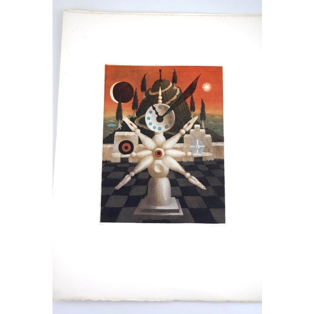 1970s Ernst Steiner, Abstract Composition, 1975, Lithograph For Sale - Image 5 of 7