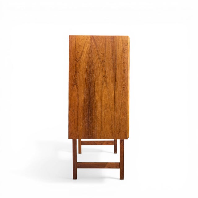 E. W. Bach e.w. Bach for Sejling Mid Century Danish Rosewood Credenza For Sale - Image 4 of 11