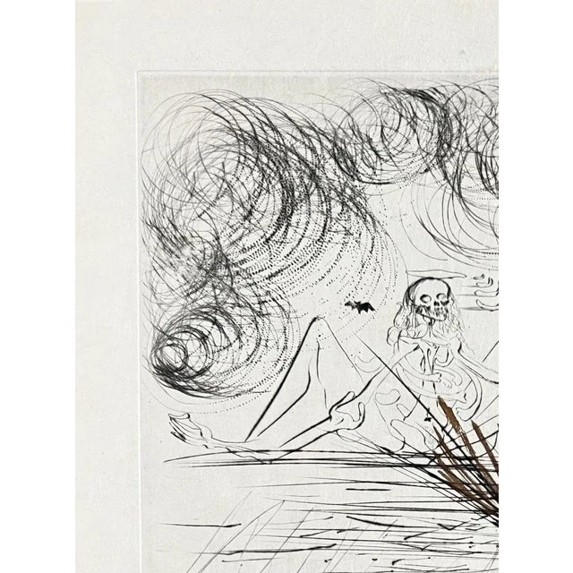 1960s Salvador Dali, Kneeling Knight, 1969, Etching For Sale - Image 5 of 7