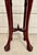 Late 20th Century Vintage Chinese Rosewood & Mother-of-Pearl Inlaid Pedestal Stand For Sale - Image 5 of 12