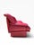 1980s Postmodern Red Leather Sofa in the Style of Nicoletti Salotti For Sale - Image 4 of 8