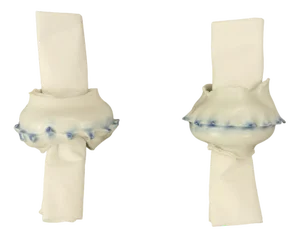 Porcelain Napkin Rings, Japan, Set of 2