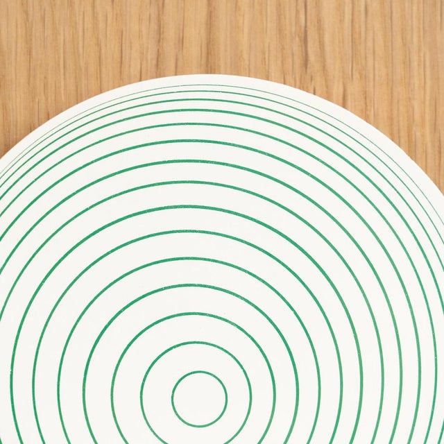 Marcel Duchamp, Green and White Cage Rotorelief from Konig Series 133, 1987, Wood For Sale - Image 6 of 12