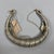 Torchon Necklace in Silver with Nomad Ethnic Red Glass For Sale - Image 4 of 11